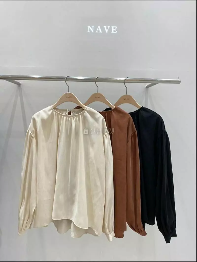 Nave - Korean Women Fashion - #momslook - Cube Blouse - 4