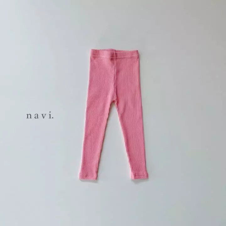 Navi - Korean Children Fashion - #childofig - Rib Leggings - 12
