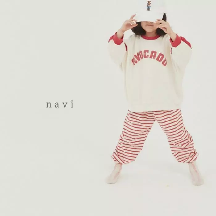 Navi - Korean Children Fashion - #childofig - Avocado Sweatshirt - 11