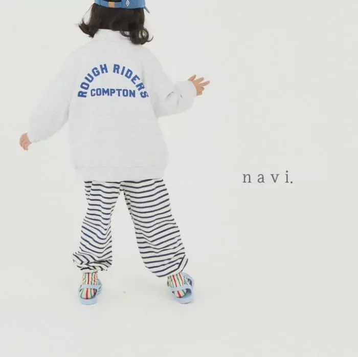 Navi - Korean Children Fashion - #childofig - Lugy Zip-up Sweatshirt - 8