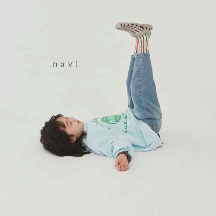 Navi - Korean Children Fashion - #childrensboutique - Basket Sweatshirt - 12