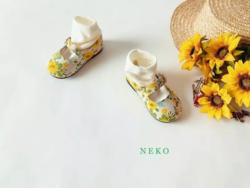 Neko - Korean Children Fashion - #Kfashion4kids - NK865 Sunflower Circle Flats - 11