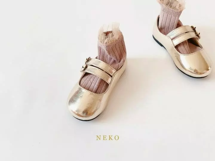 Neko - Korean Children Fashion - #childofig - NK881 New Blanc Flats  - 11