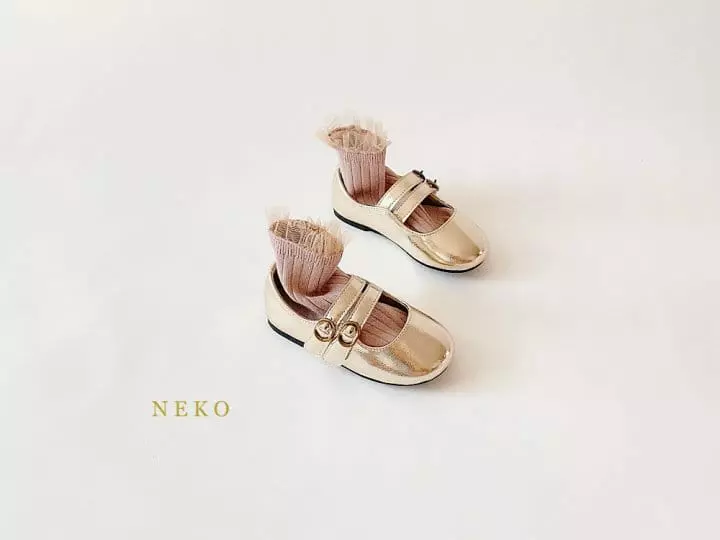 Neko - Korean Children Fashion - #childofig - NK881 New Blanc Flats  - 12
