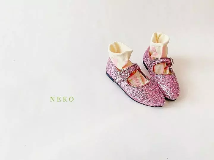 Neko - Korean Children Fashion - #childofig - NK Mue Mue Flats  - 9