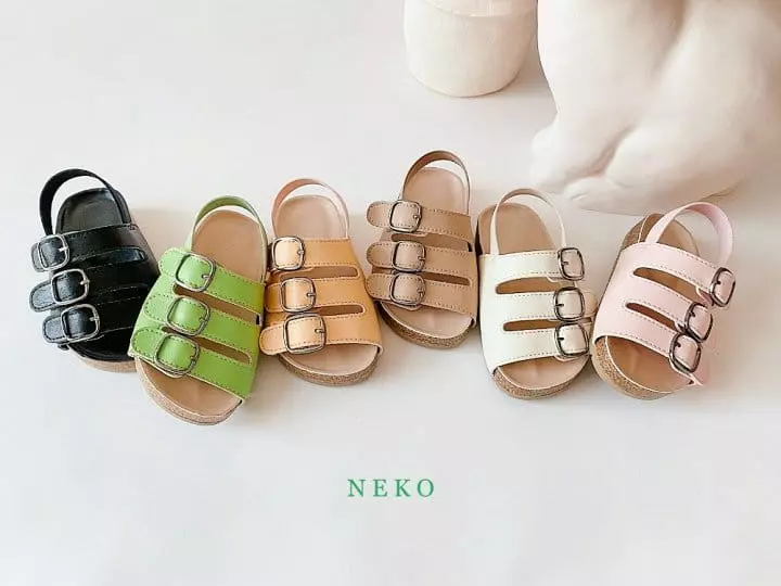 Neko - Korean Children Fashion - #childrensboutique - NK 862 Sant Slippers 