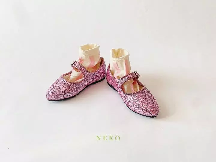 Neko - Korean Children Fashion - #childrensboutique - NK Mue Mue Flats  - 11