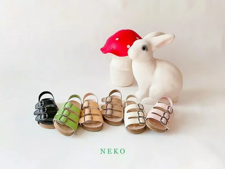 Neko - Korean Children Fashion - #designkidswear - NK 862 Sant Slippers  - 2