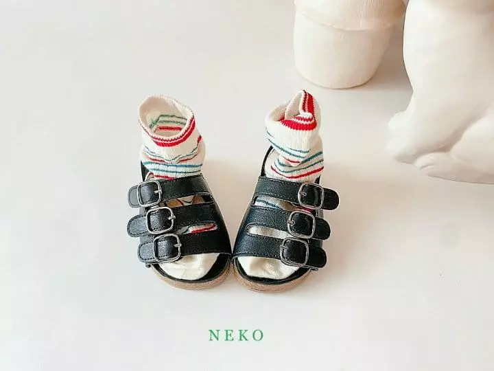 Neko - Korean Children Fashion - #discoveringself - NK 862 Sant Slippers  - 4