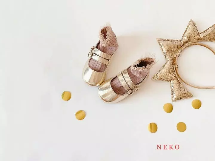 Neko - Korean Children Fashion - #kidsshorts - NK881 New Blanc Flats  - 3