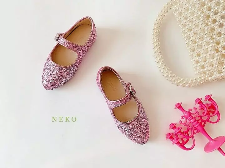 Neko - Korean Children Fashion - #kidsstore - NK Mue Mue Flats  - 2