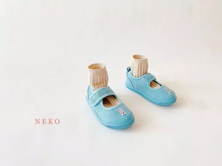 Neko - Korean Children Fashion - #magicofchildhood - NK 878 Rabbit Slip-on - 9