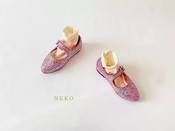 Neko - Korean Children Fashion - #minifashionista - NK Mue Mue Flats  - 7
