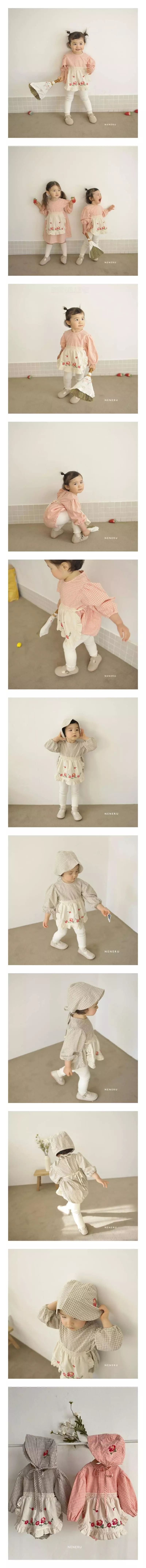 Neneru - Korean Baby Fashion - #babyboutique - Bebe Garden Bodysuit