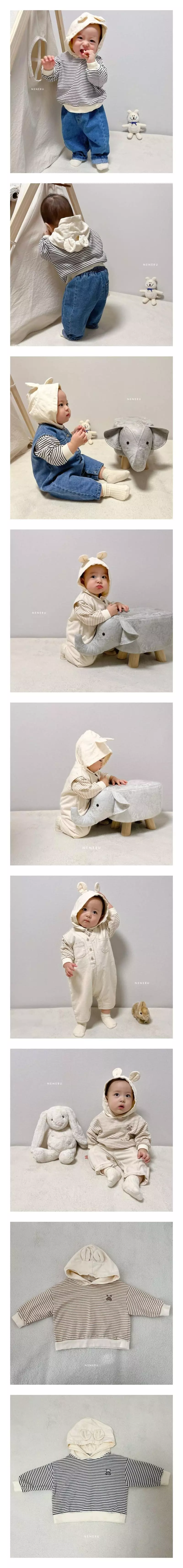 Neneru - Korean Baby Fashion - #babyfashion - Bebe Bear Hoody