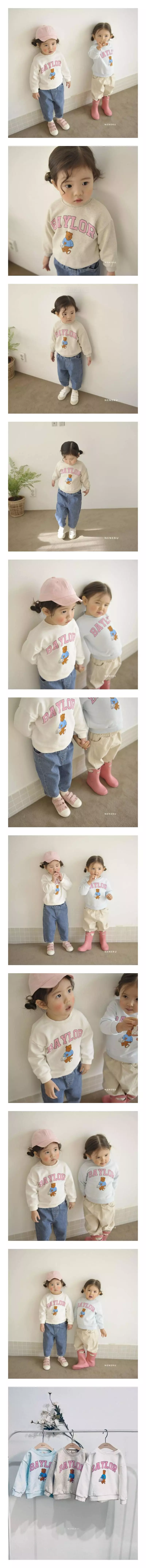 Neneru - Korean Children Fashion - #Kfashion4kids - Kids Market Bear Tee