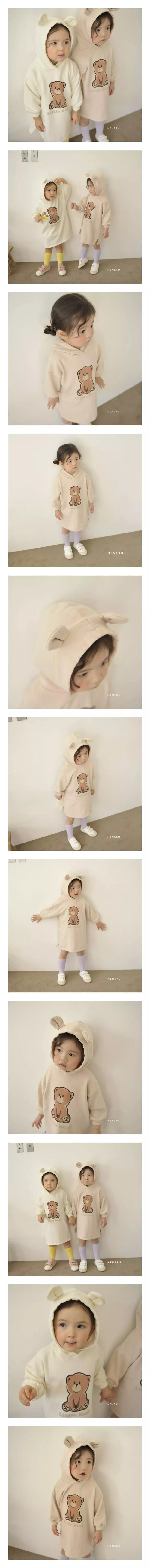 Neneru - Korean Children Fashion - #prettylittlegirls - Kid Little Bear One-piece