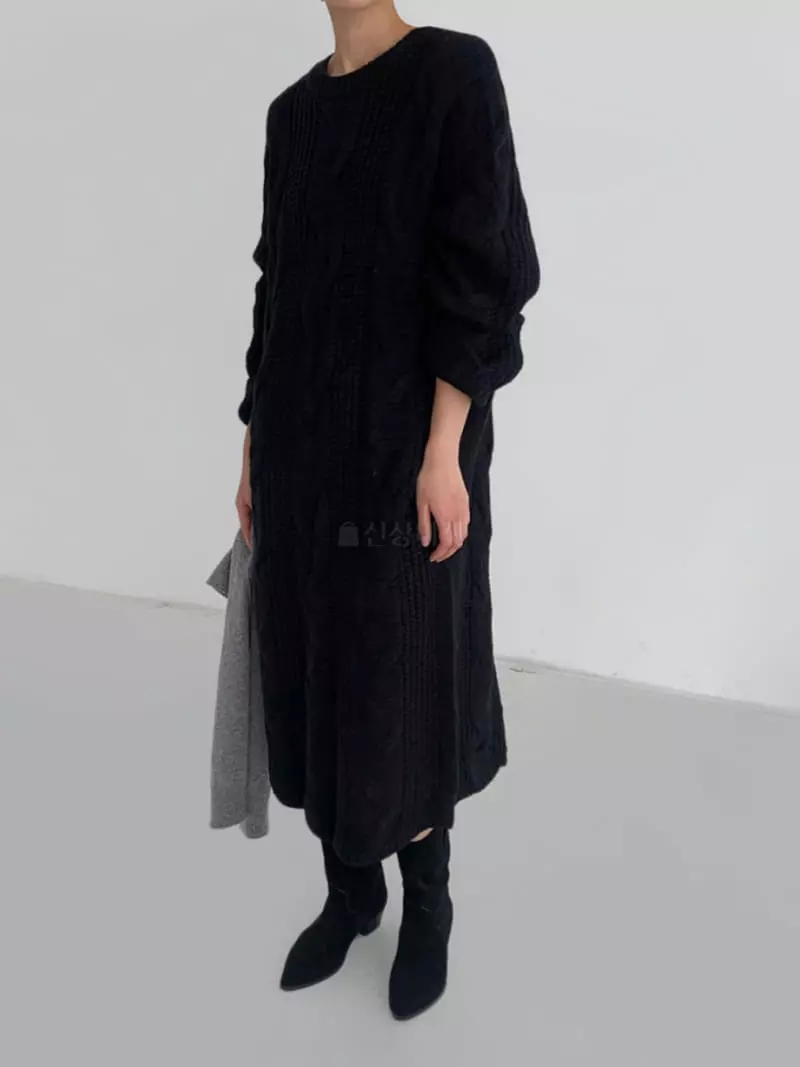Neuf Nine - Korean Women Fashion - #momslook - Baguette Long One-piece