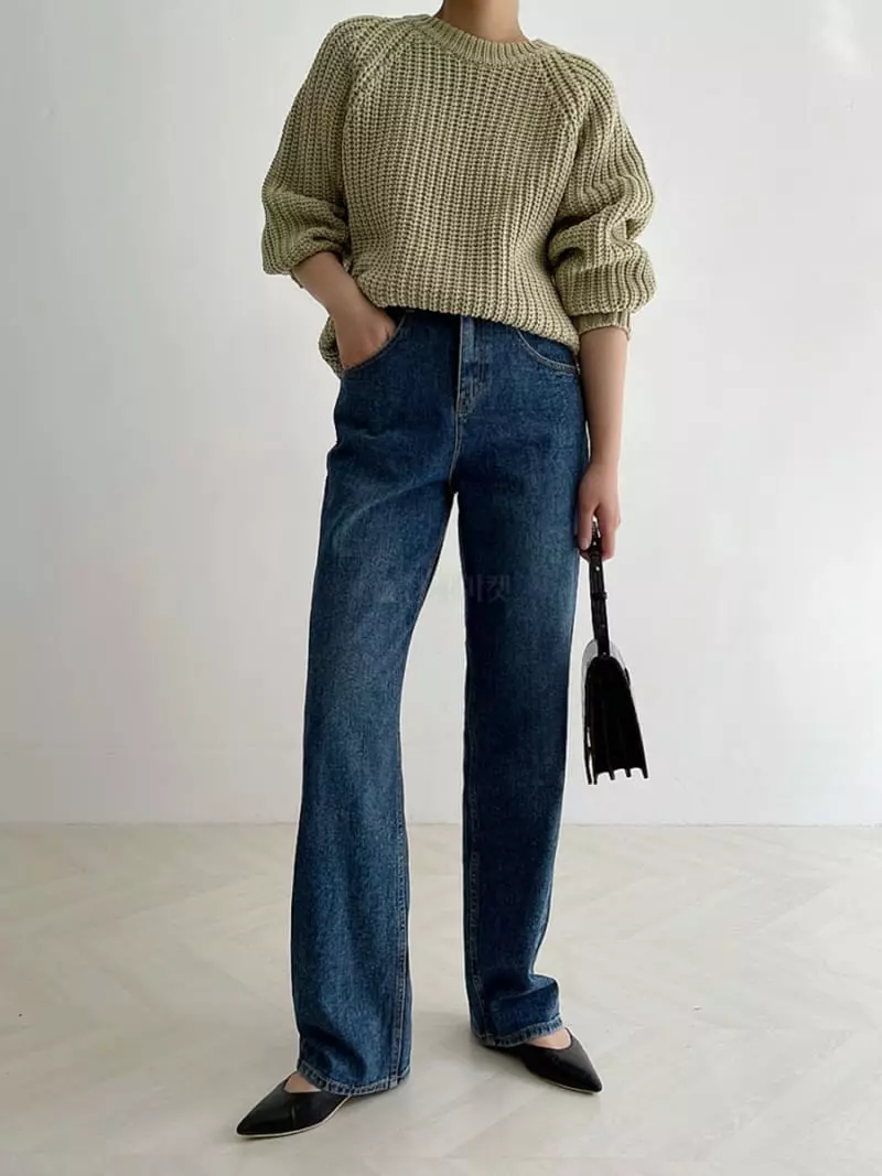 Neuf Nine - Korean Women Fashion - #momslook - Margaret Jeans - 2