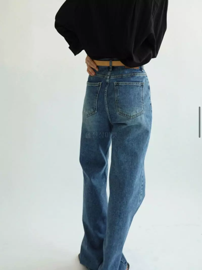 Neuf Nine - Korean Women Fashion - #pursuepretty - Easy Jeans - 3