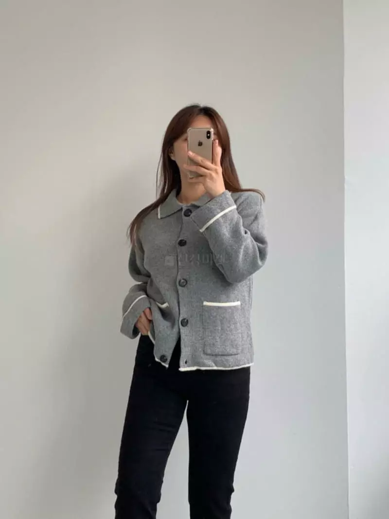 Neuf Nine - Korean Women Fashion - #shopsmall - Salt Knit Jacket - 3