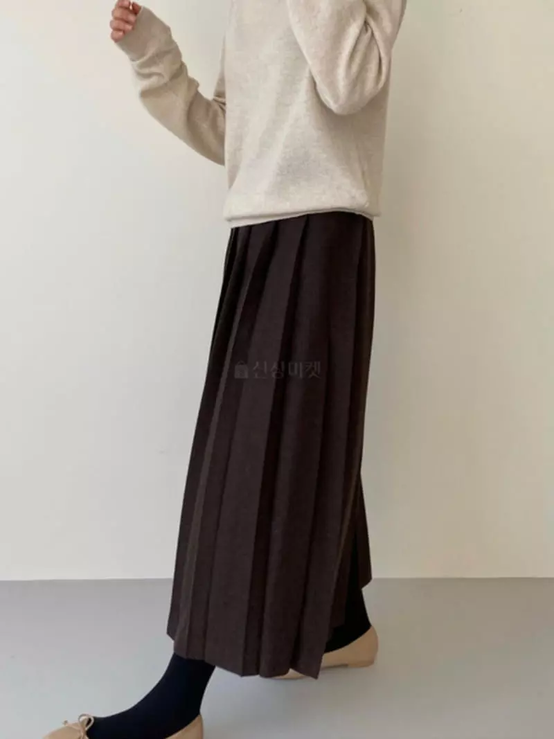 Neuf Nine - Korean Women Fashion - #shopsmall - Pleats Skirt - 2