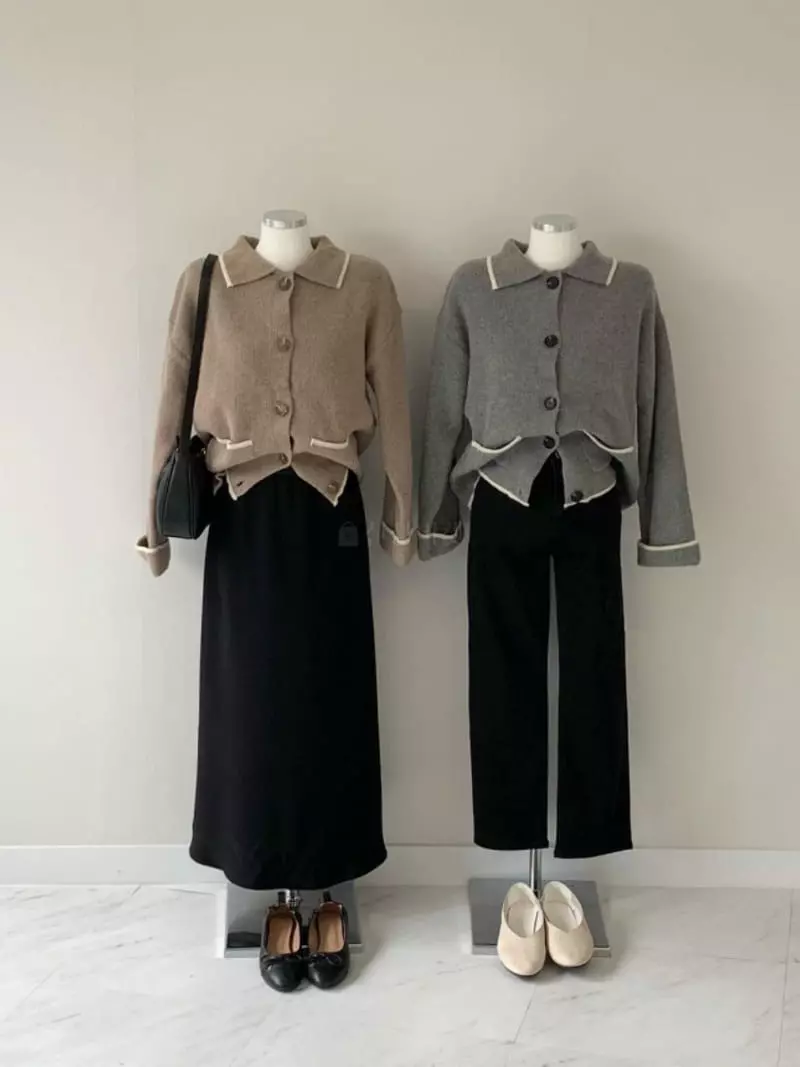 Neuf Nine - Korean Women Fashion - #shopsmall - Salt Knit Jacket - 4