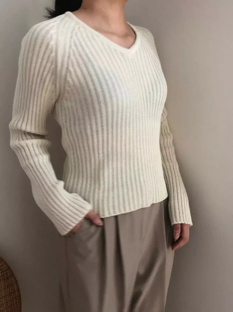 Neuf Nine - Korean Women Fashion - #thelittlethings - Goz Knit Tee