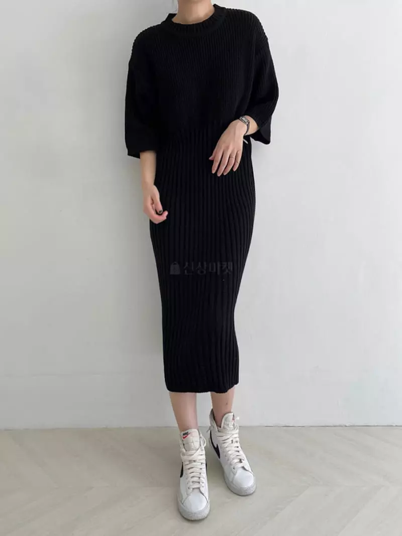 Neuf Nine - Korean Women Fashion - #momslook - UNIC One-piece - 4