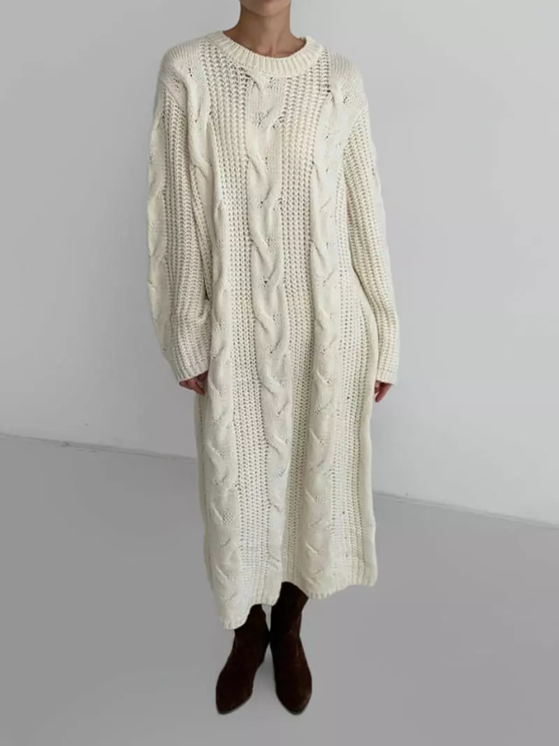 Neuf Nine - Korean Women Fashion - #momslook - Baguette Long One-piece - 4