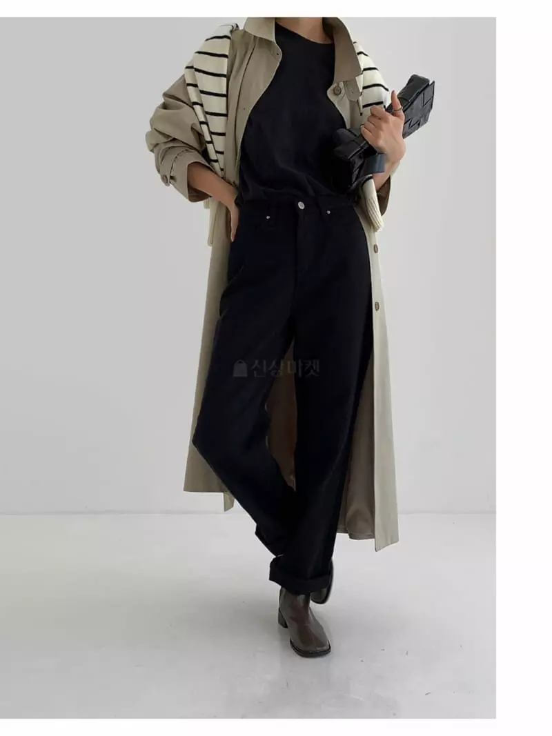 Neuf Nine - Korean Women Fashion - #womensfashion - Black Jeans - 2