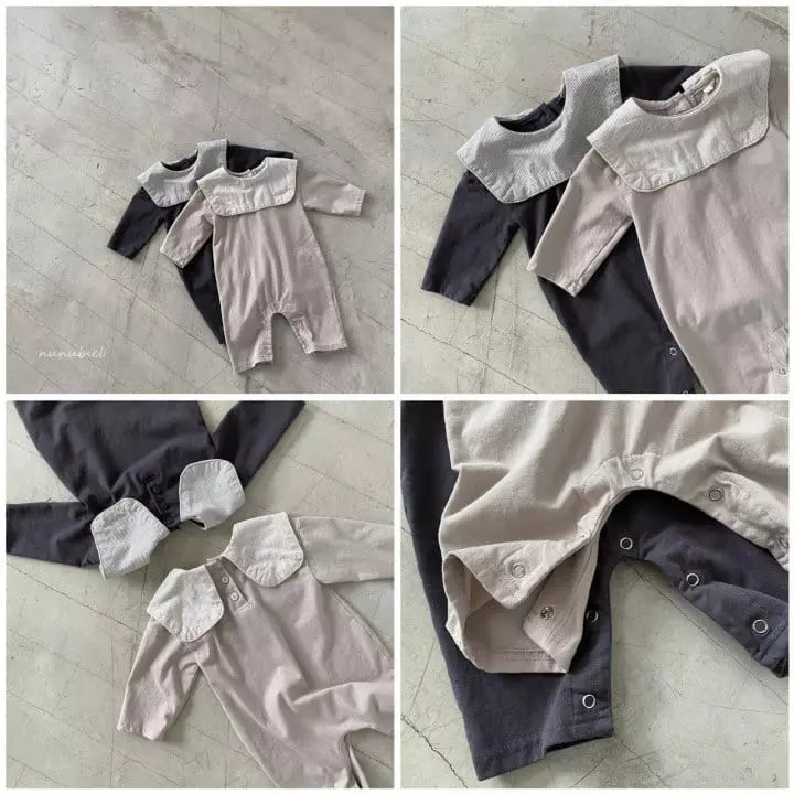 Nunubiel - Korean Baby Fashion - #babyclothing - Sailor Bodysuit - 4