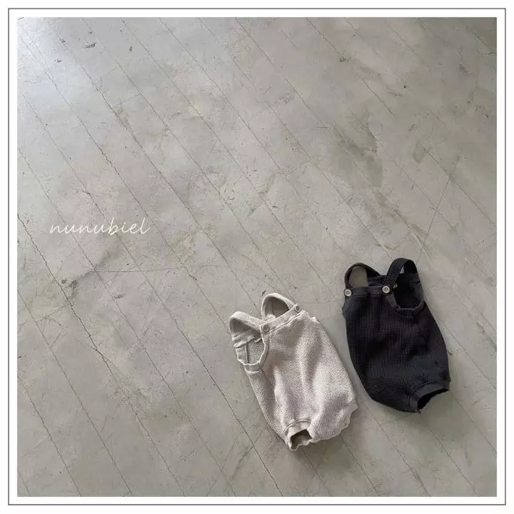 Nunubiel - Korean Baby Fashion - #babygirlfashion - Waffle Bodysuit