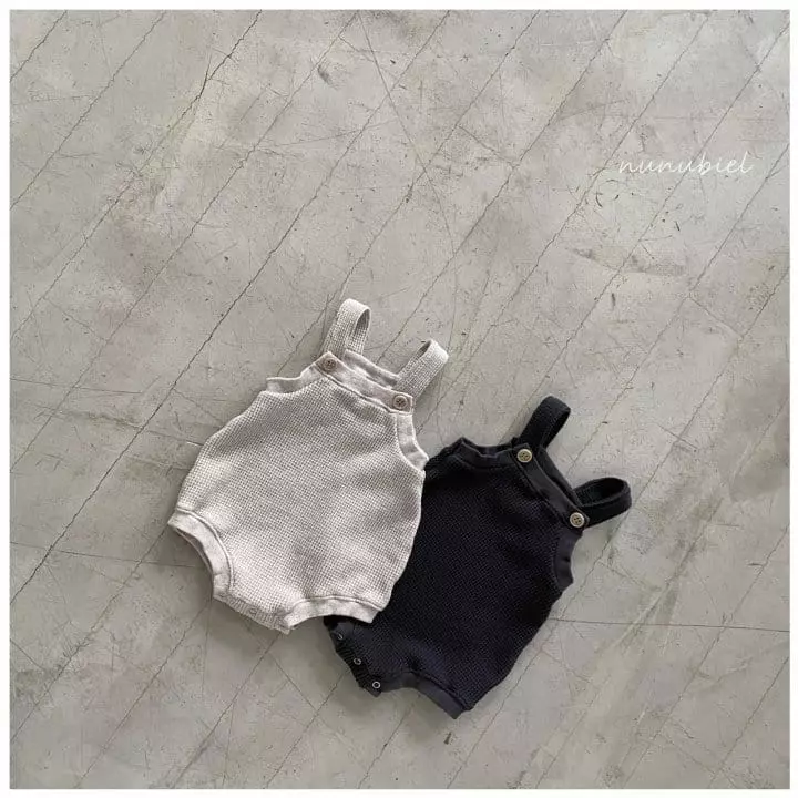 Nunubiel - Korean Baby Fashion - #babylifestyle - Waffle Bodysuit - 2
