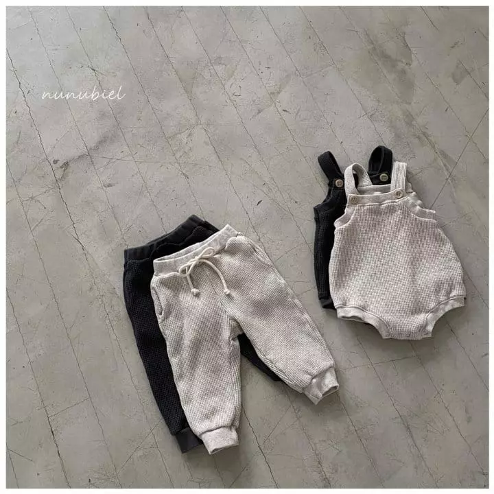 Nunubiel - Korean Baby Fashion - #babyoninstagram - Waffle Bodysuit - 4
