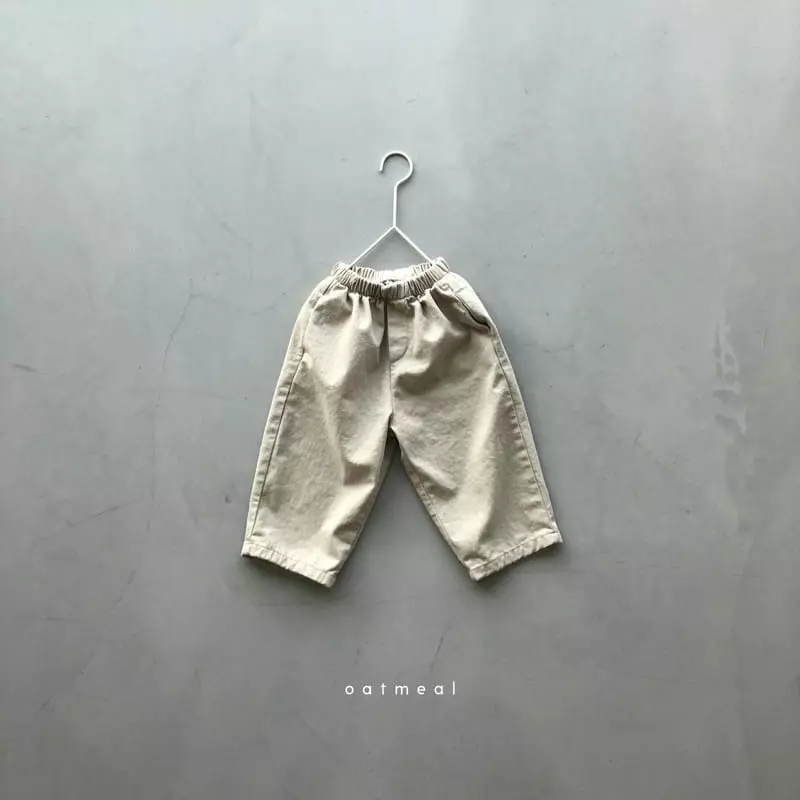 Oatmeal - Korean Children Fashion - #Kfashion4kids - Basic Pants - 7