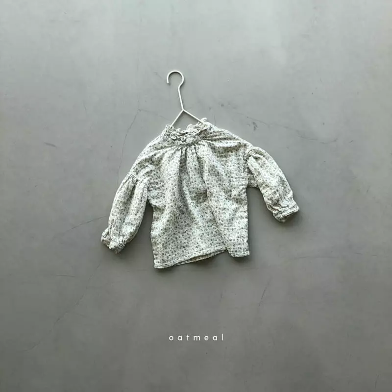 Oatmeal - Korean Children Fashion - #childofig - Opnel Blouse - 5