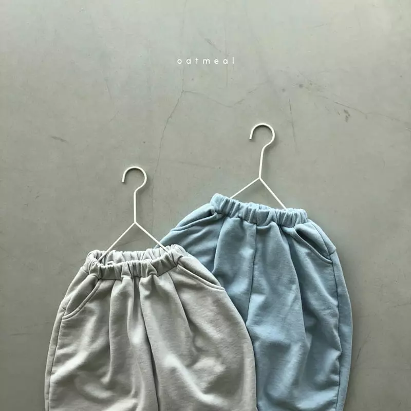Oatmeal - Korean Children Fashion - #childofig - Arcbi Sweat Pants - 2