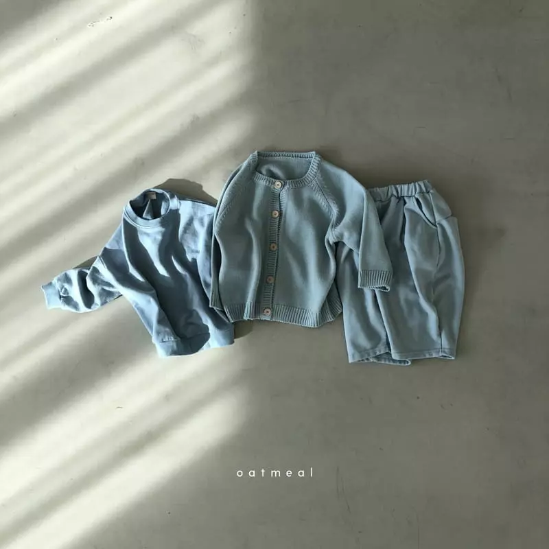 Oatmeal - Korean Children Fashion - #childofig - Basic Sweatshirt - 10