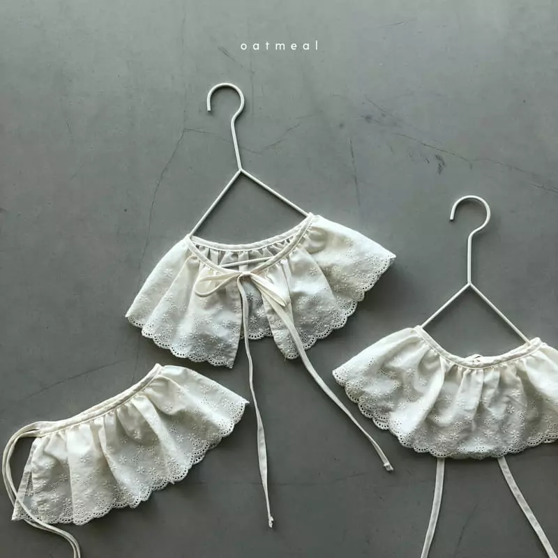 Oatmeal - Korean Children Fashion - #childofig - Less Apron