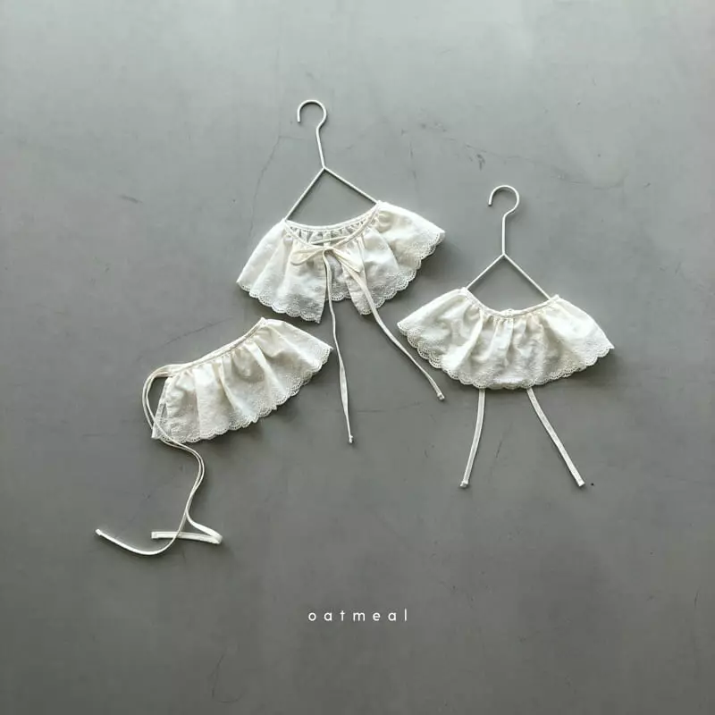 Oatmeal - Korean Children Fashion - #childofig - Less Apron - 2