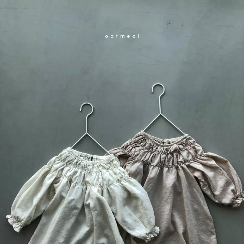 Oatmeal - Korean Children Fashion - #childrensboutique - Sofia One-piece - 2