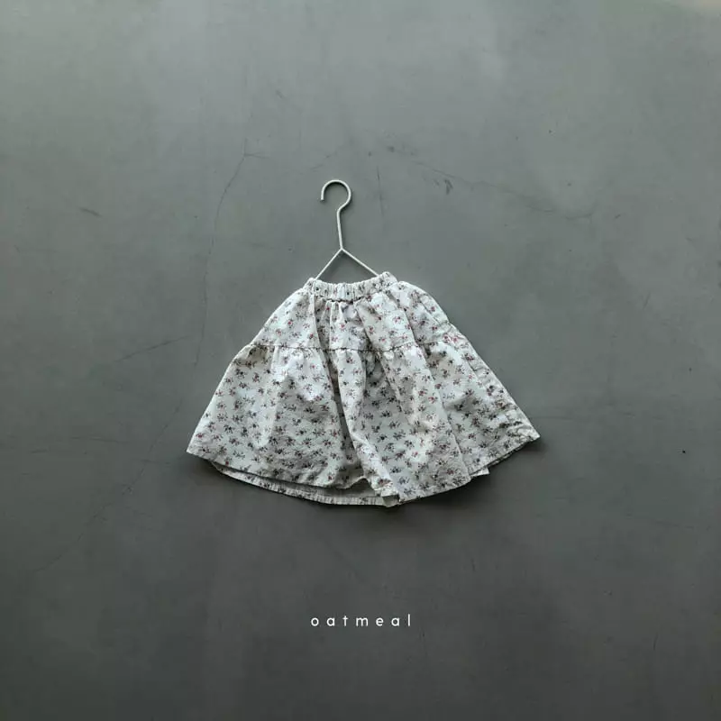 Oatmeal - Korean Children Fashion - #childrensboutique - By Ma Skirt - 5