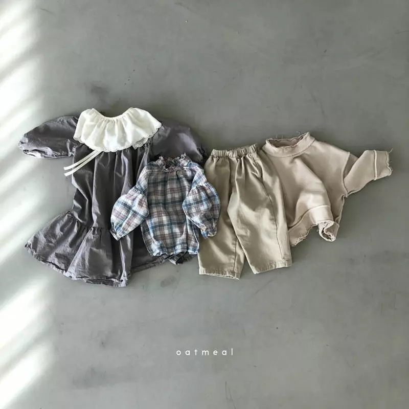 Oatmeal - Korean Children Fashion - #designkidswear - Opnel Blouse - 7