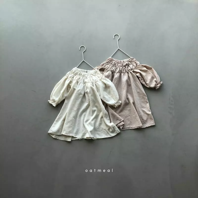 Oatmeal - Korean Children Fashion - #designkidswear - Sofia One-piece - 3