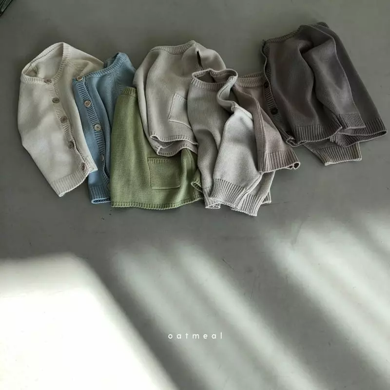 Oatmeal - Korean Children Fashion - #designkidswear - Bebe Tong Top Bottom Set - 8