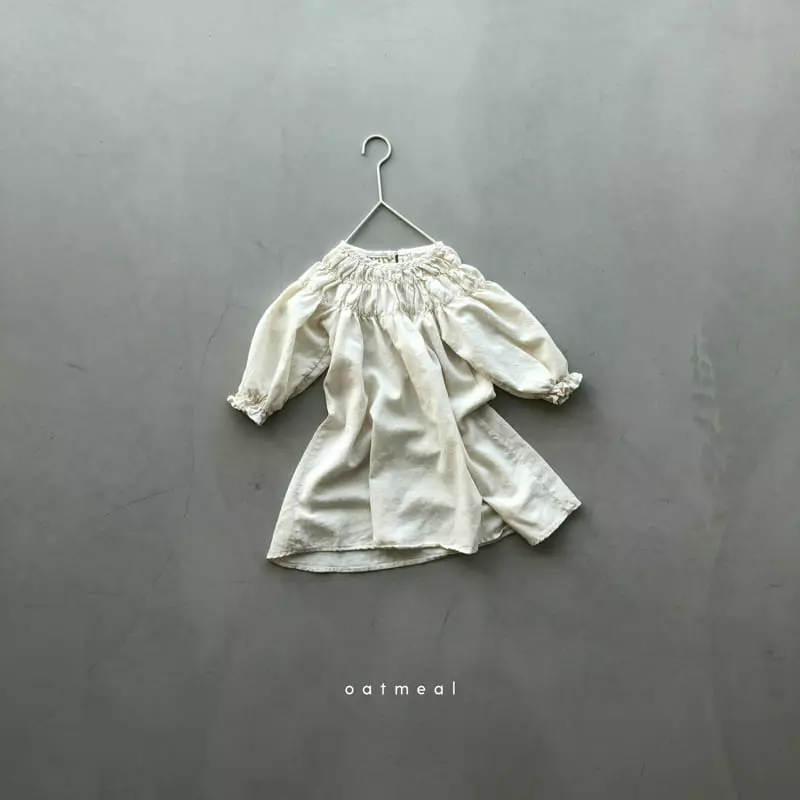 Oatmeal - Korean Children Fashion - #designkidswear - Sofia One-piece - 4