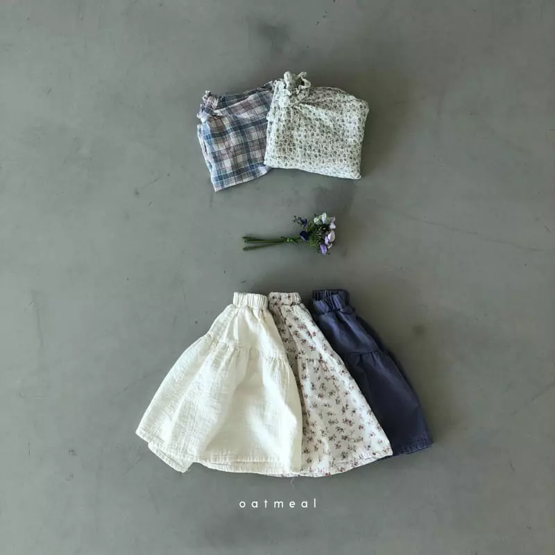 Oatmeal - Korean Children Fashion - #discoveringself - By Ma Skirt - 7