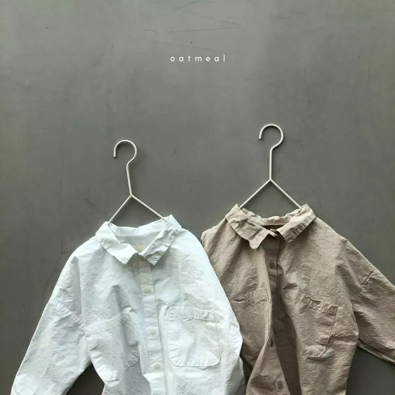 Oatmeal - Korean Children Fashion - #discoveringself - Riddin Shirt - 2