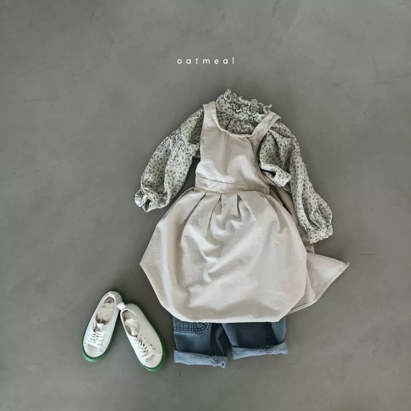 Oatmeal - Korean Children Fashion - #fashionkids - Berel Block Jeans - 9